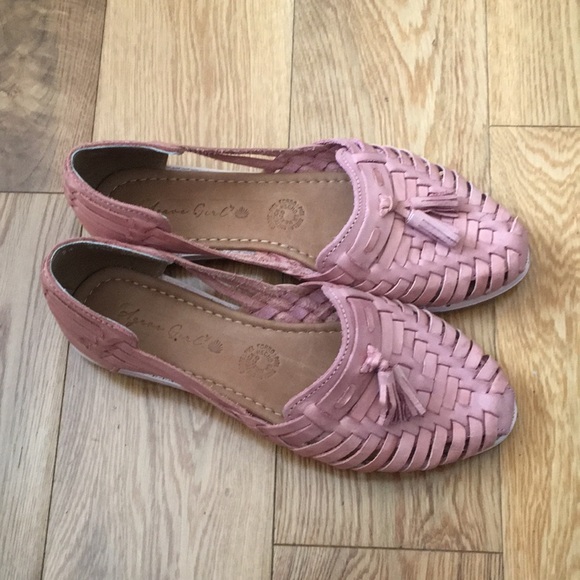 Agave Girl Leather huaraches, Made in Mexico, NWOT, Size 7 excellent condition. - Picture 1 of 5